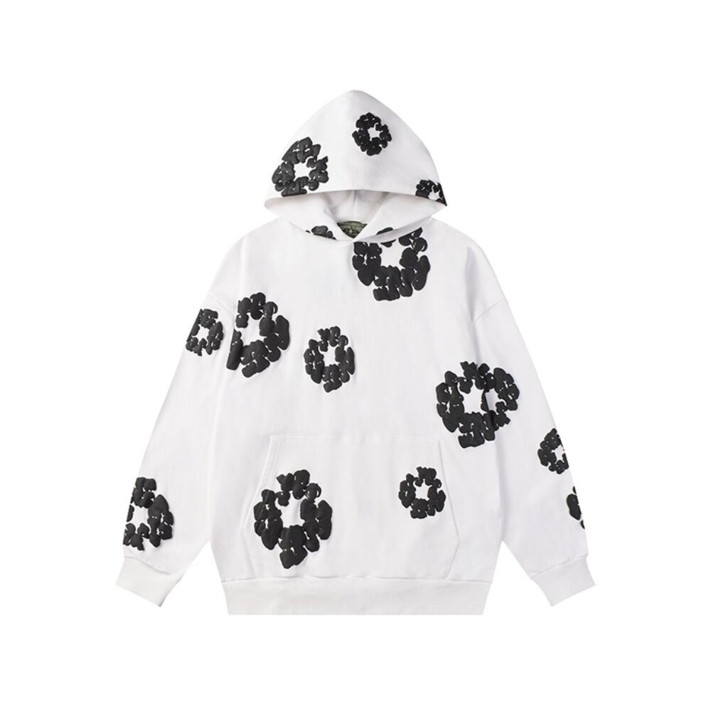 Denim Tears White Hoodie
